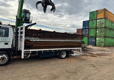 Scrap Metal Collection oun envo recycling company truck